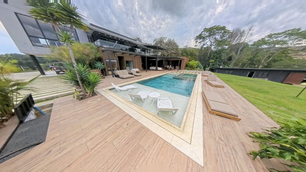 Paquete Experiencia 360 — recorrido virtual de Finca Libia, piscina